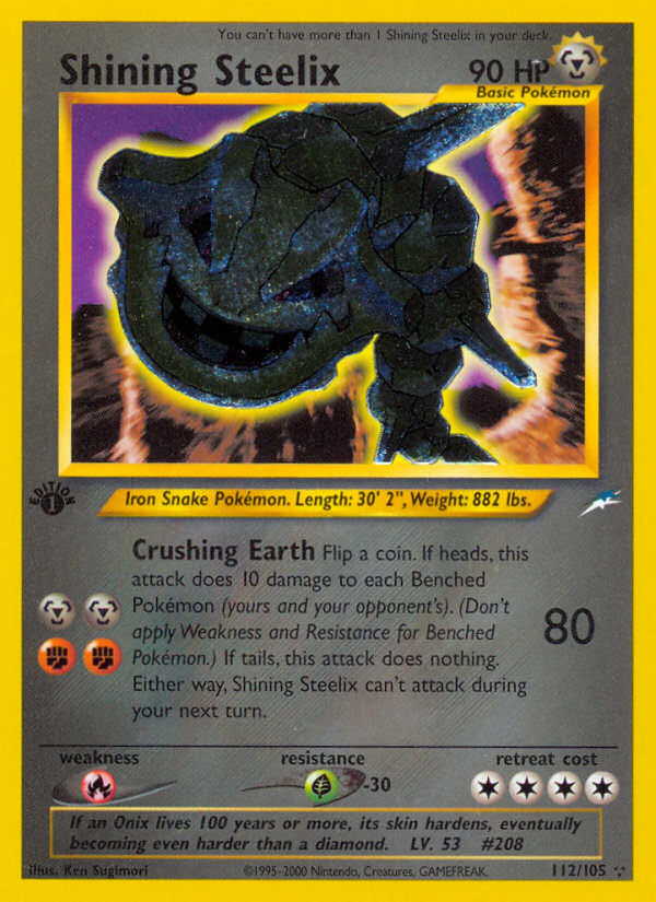 Shining Steelix — Neo Destiny #112/105