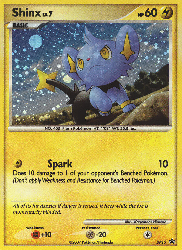 Shinx — Diamond and Pearl Promos #DP15