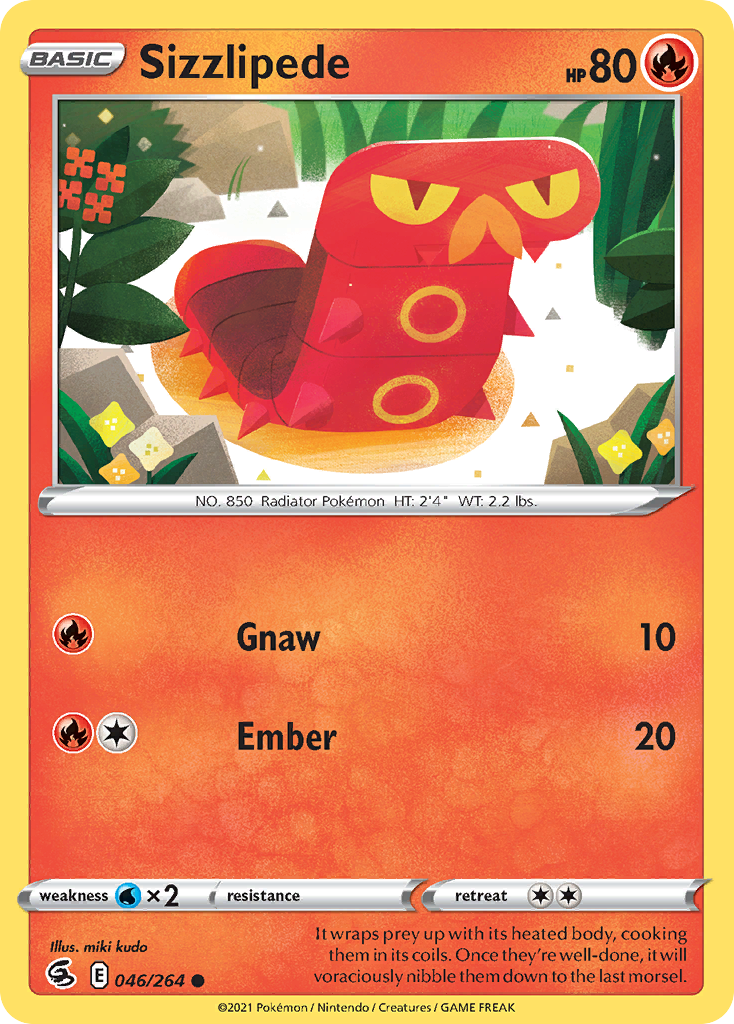 Sizzlipede — Battle Academy 2022 #046/264
