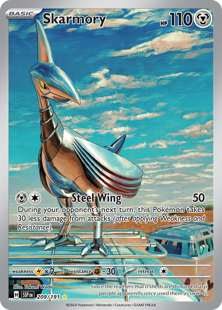 Skarmory — SV08: Surging Sparks #209/191