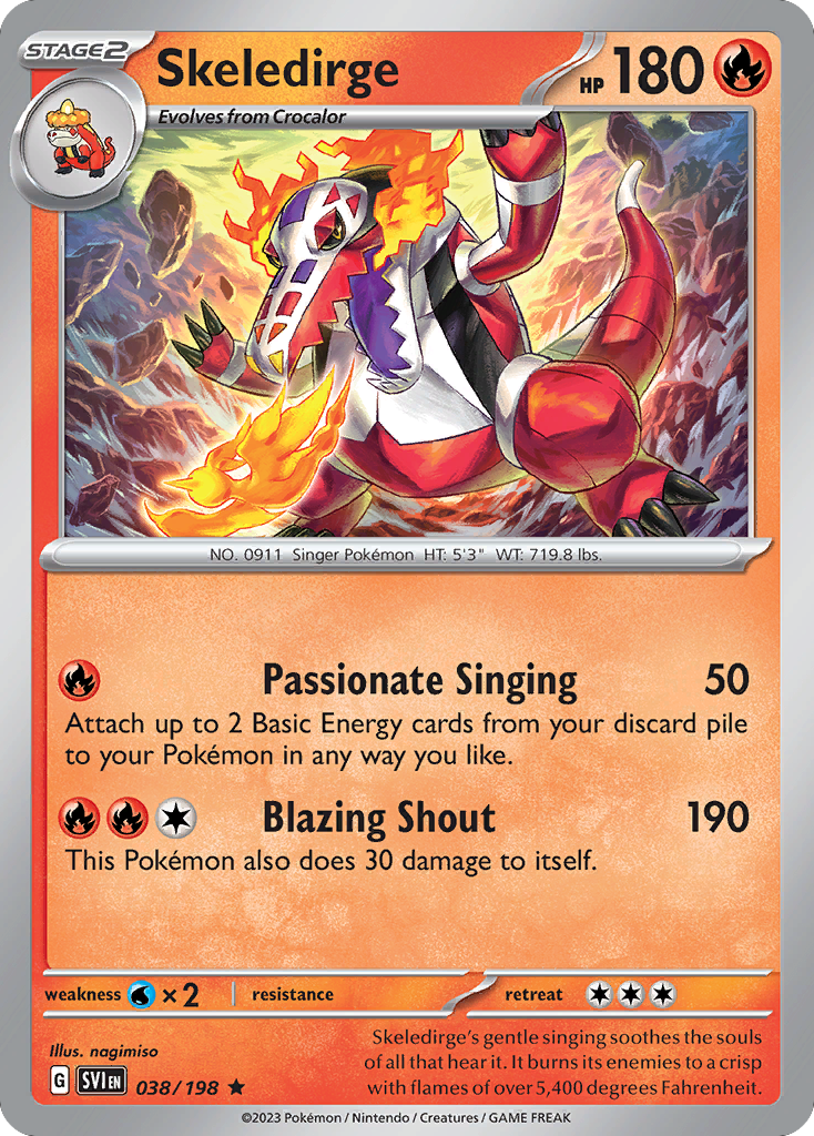 Skeledirge — Deck Exclusives #038/198