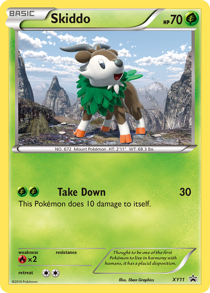 Skiddo — XY Promos #XY11
