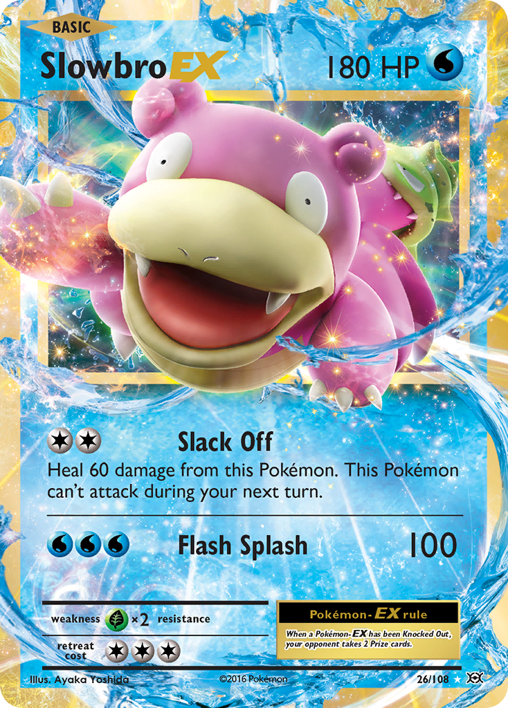 Slowbro EX — XY - Evolutions #26/108