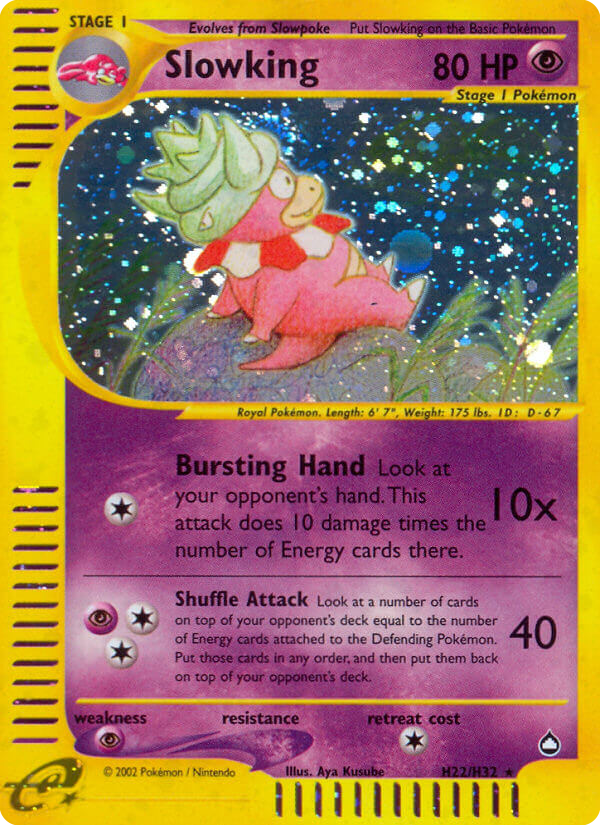 Slowking (H22) — Aquapolis #H22/H32