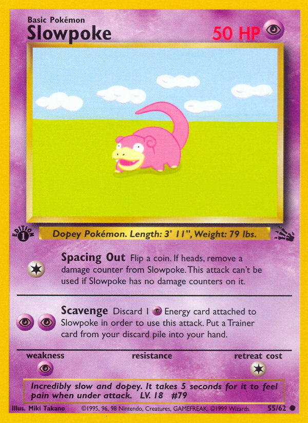 Slowpoke — Fossil #55/62