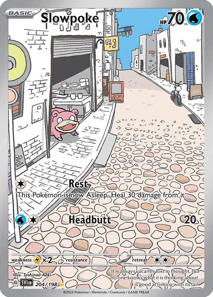 Slowpoke — SV01: Scarlet & Violet Base Set #204/198