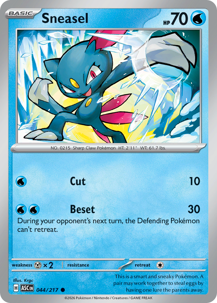 Sneasel (Energy Symbol Pattern)