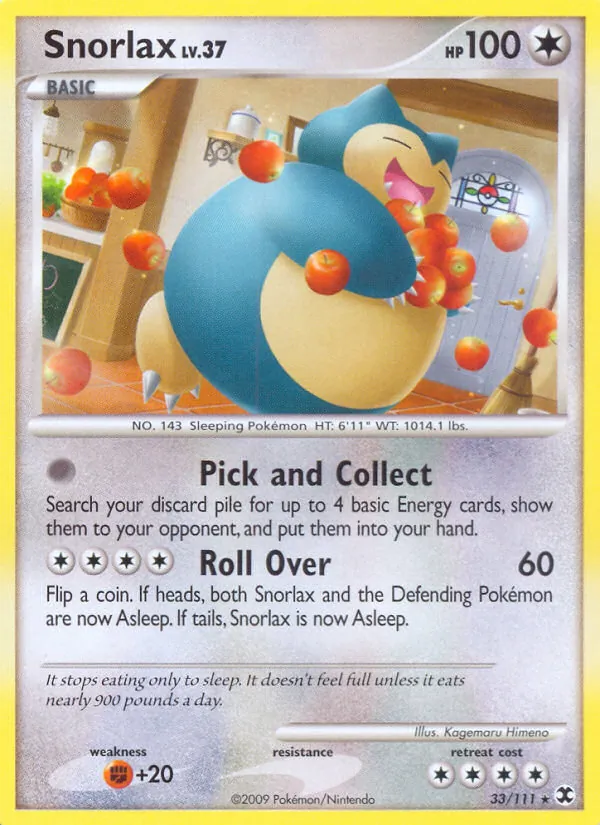 Snorlax (33) — Rising Rivals #33/111