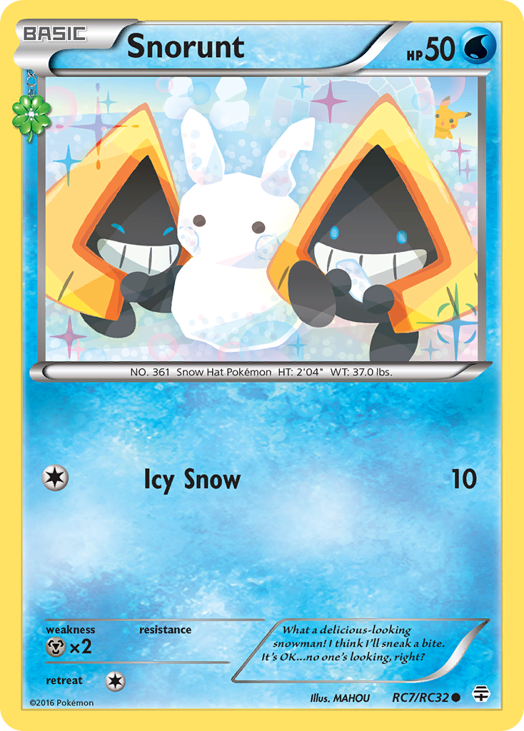 Snorunt — Generations: Radiant Collection #RC7/RC32