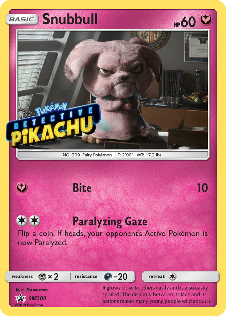 Snubbull — SM Promos #SM200