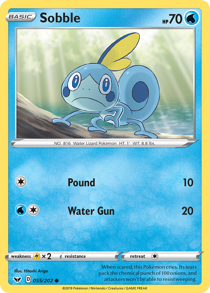 Sobble — Miscellaneous Cards & Products #055/202