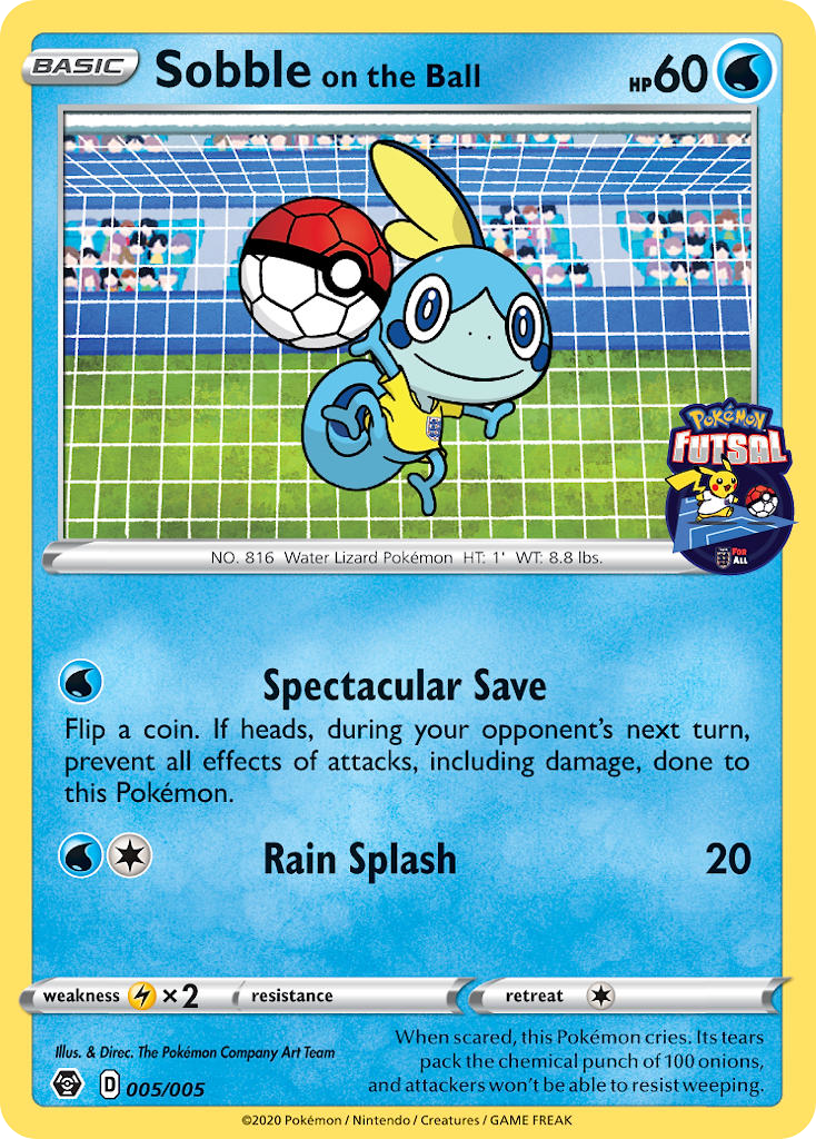 Sobble on the Ball — Miscellaneous Cards & Products #005/005