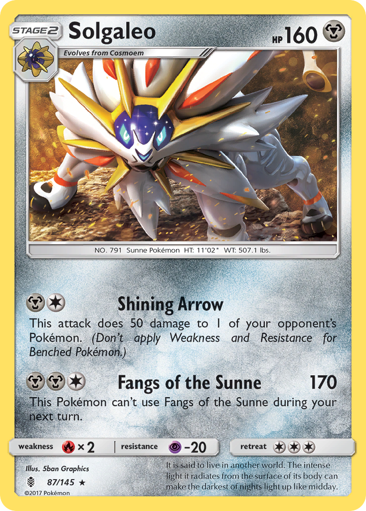 Solgaleo — Deck Exclusives #087/145