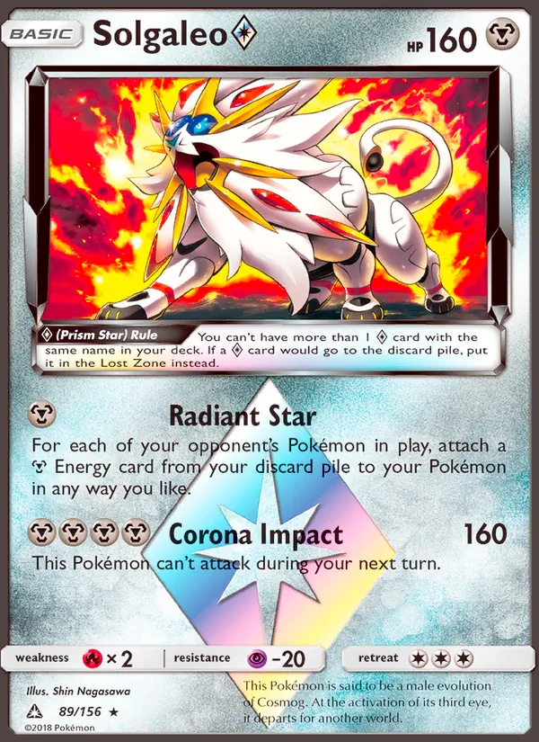 Solgaleo Prism Star