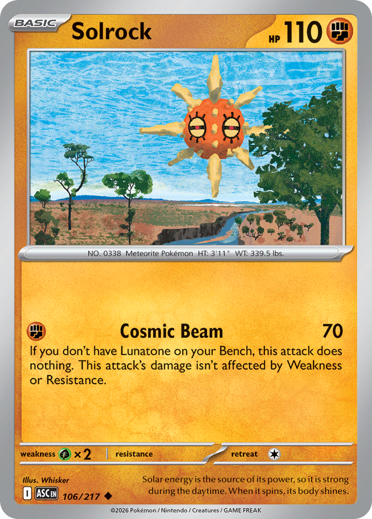 Solrock (Dusk Ball)