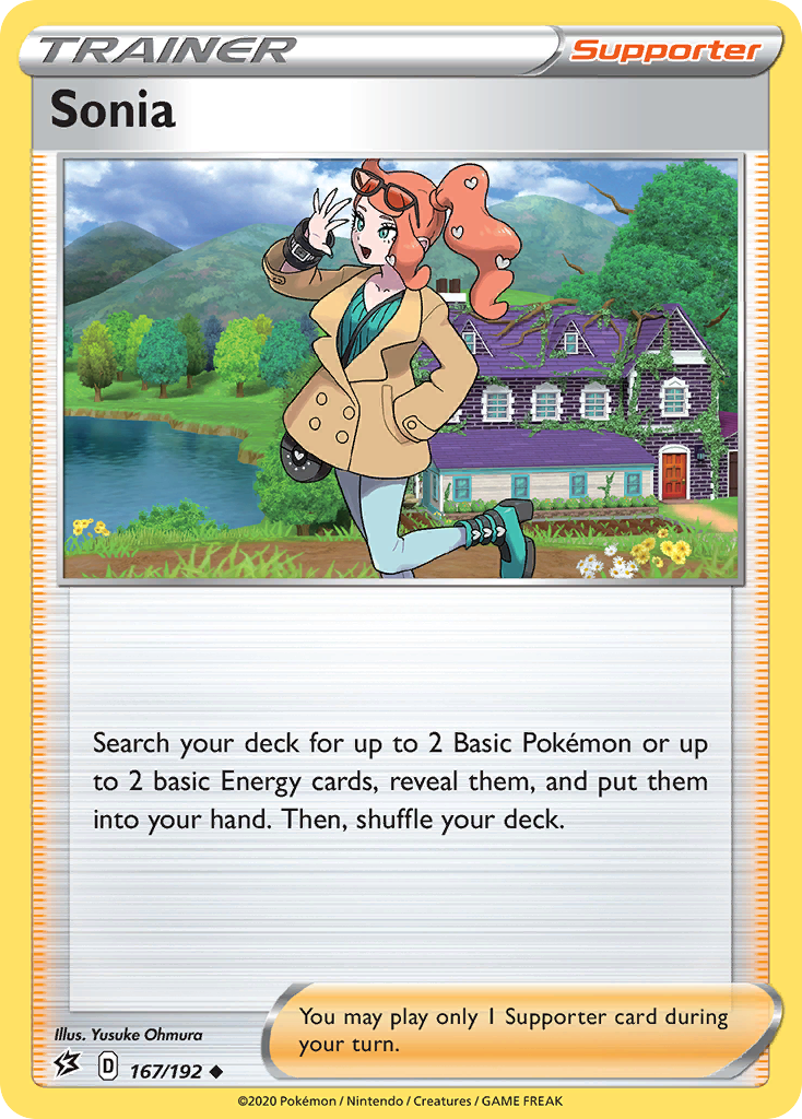 Sonia — Battle Academy 2022 #167/192