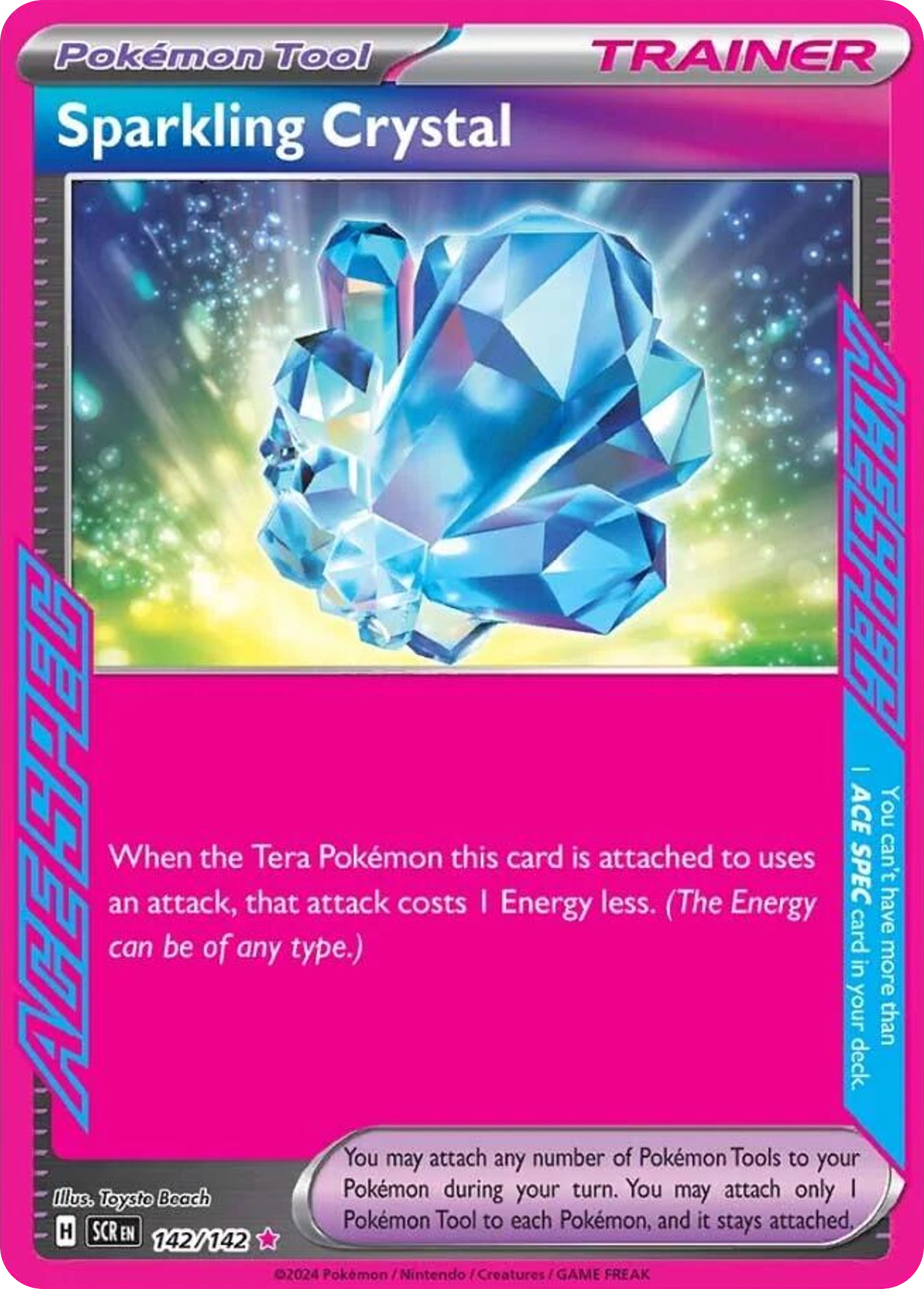 Sparkling Crystal — Prize Pack Series Cards #142/142