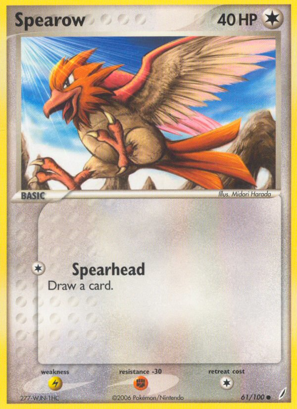 Spearow — Crystal Guardians #61/100