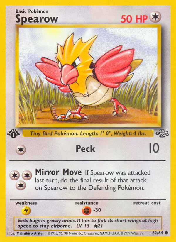 Spearow — Jungle #62/64