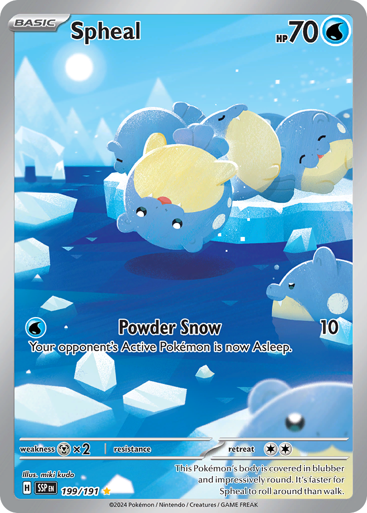 Spheal — SV08: Surging Sparks #199/191