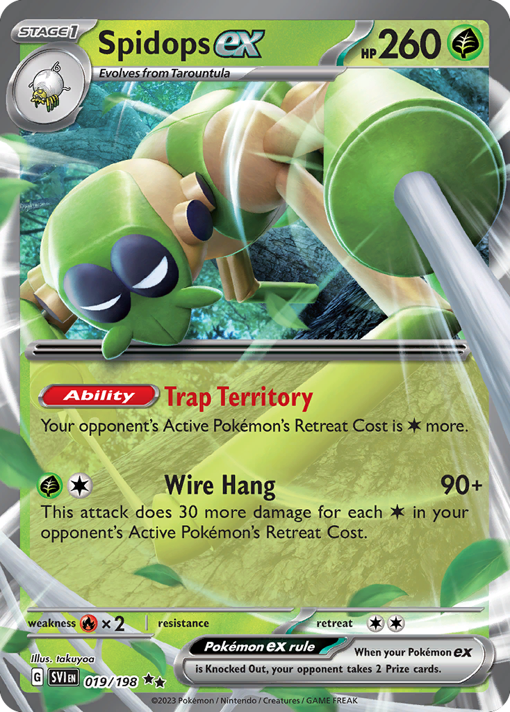 Spidops ex — Prize Pack Series Cards #019/198