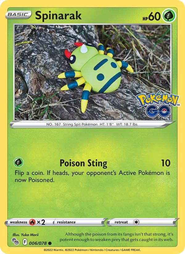 Spinarak (Peelable Ditto)