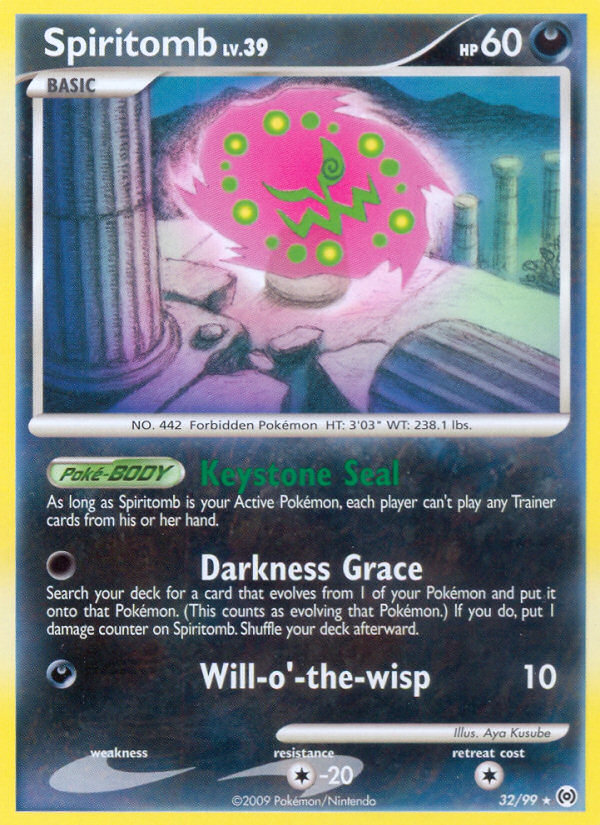 Spiritomb — League & Championship Cards #032/099