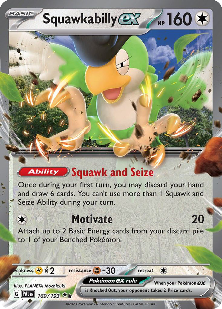 Squawkabilly ex — Prize Pack Series Cards #169/193
