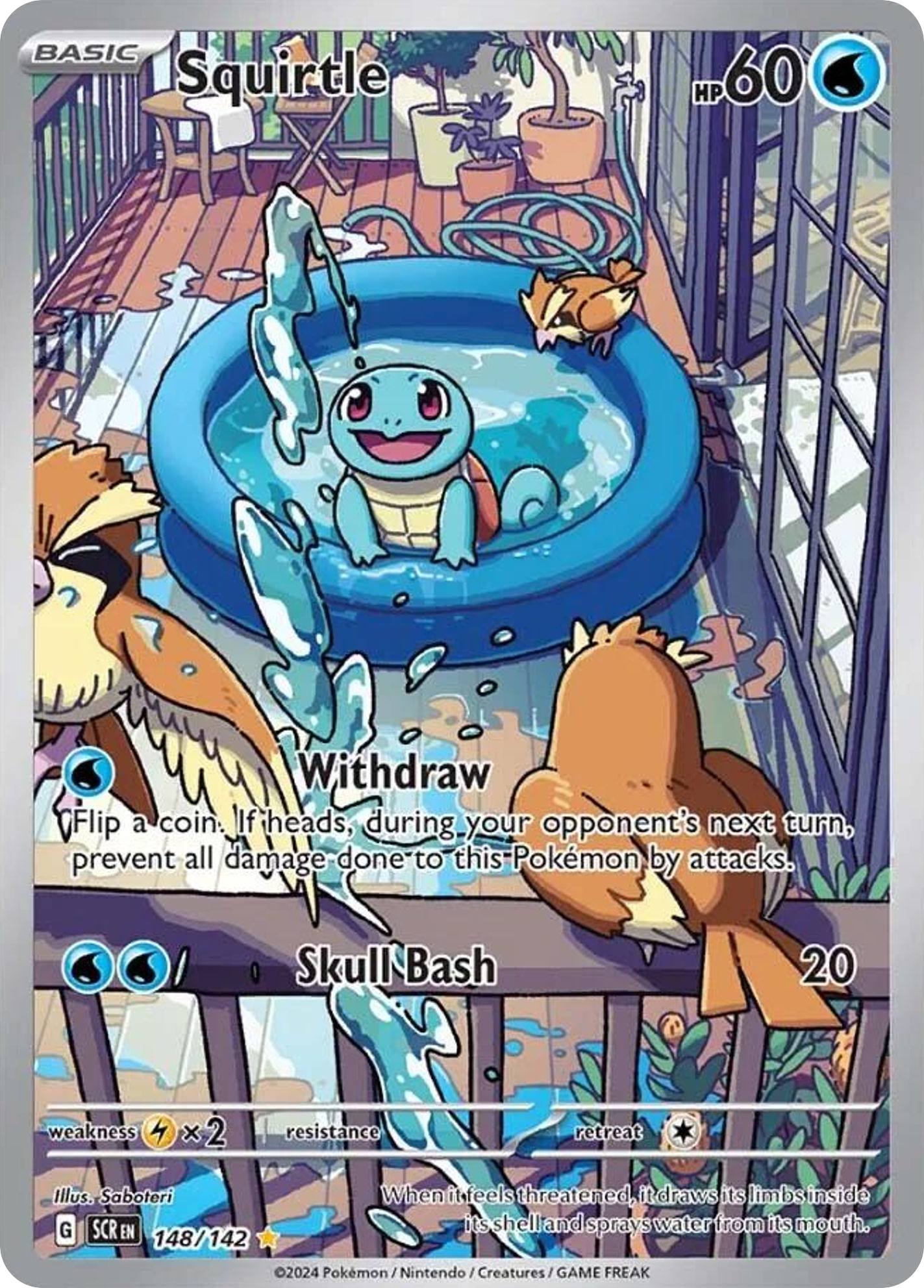 Squirtle — SV07: Stellar Crown #148/142