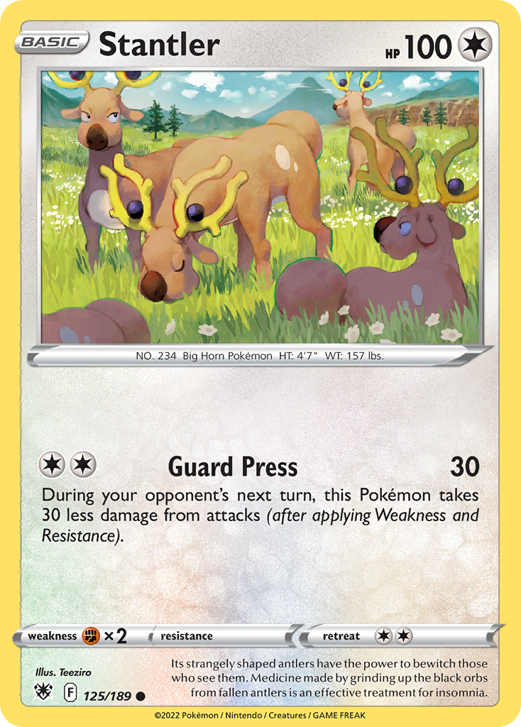 Stantler — Miscellaneous Cards & Products #125/189