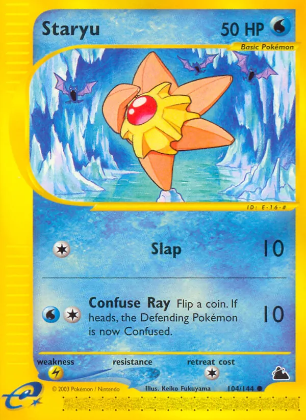 Staryu (104) — Skyridge #104/144