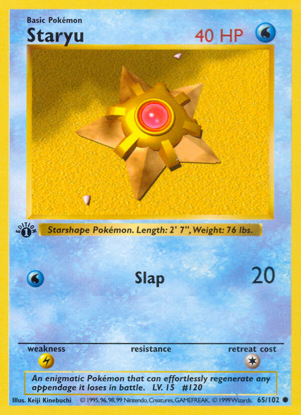 Staryu — Base Set #065/102
