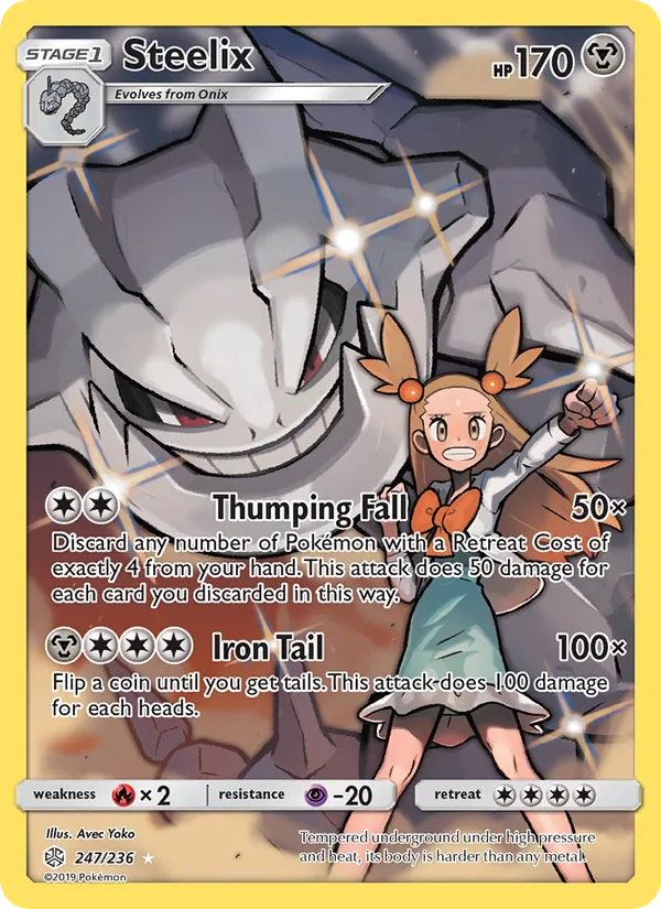 Steelix (Secret) — SM - Cosmic Eclipse #247/236
