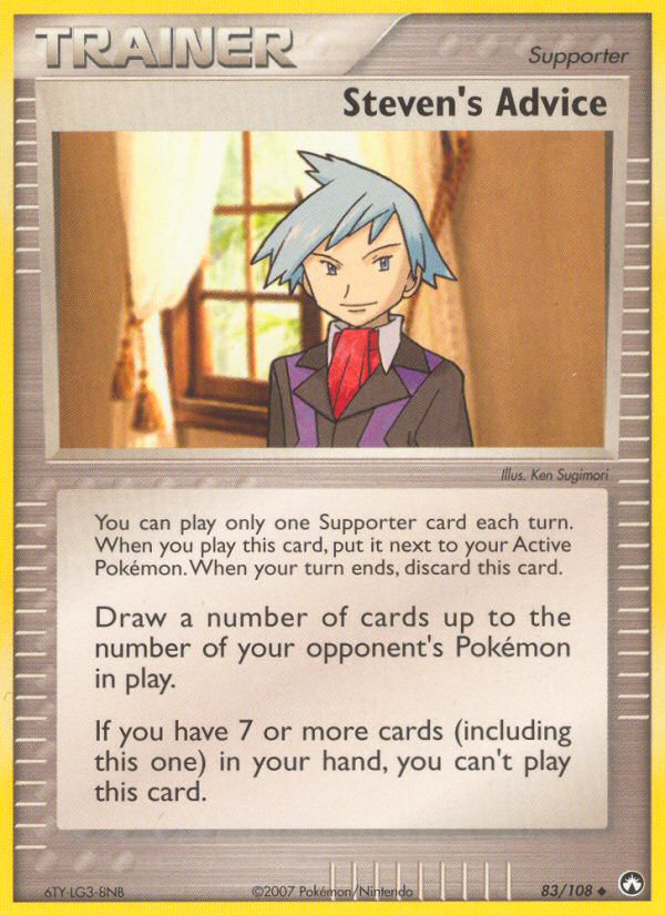 Steven's Advice — Power Keepers #83/108