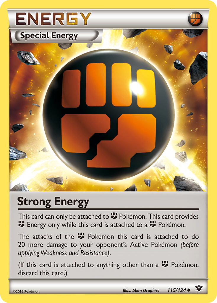 Strong Energy — XY - Fates Collide #115/124