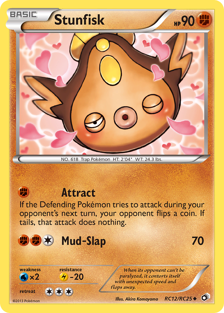 Stunfisk — Legendary Treasures: Radiant Collection #RC12/RC25