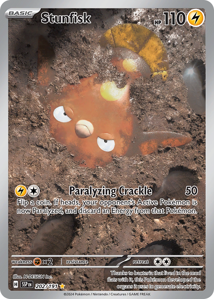Stunfisk — SV08: Surging Sparks #202/191