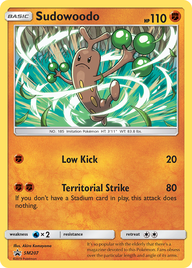 Sudowoodo — SM Promos #SM207