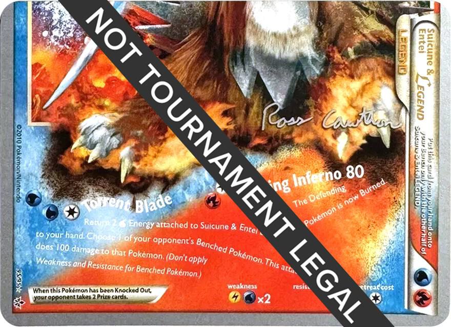 Suicune & Entei Legend LEGEND (95) — World Championship Decks #95/95