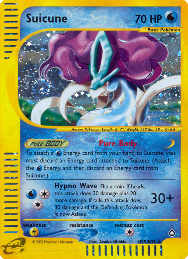 Suicune (H25) — Aquapolis #H25/H32