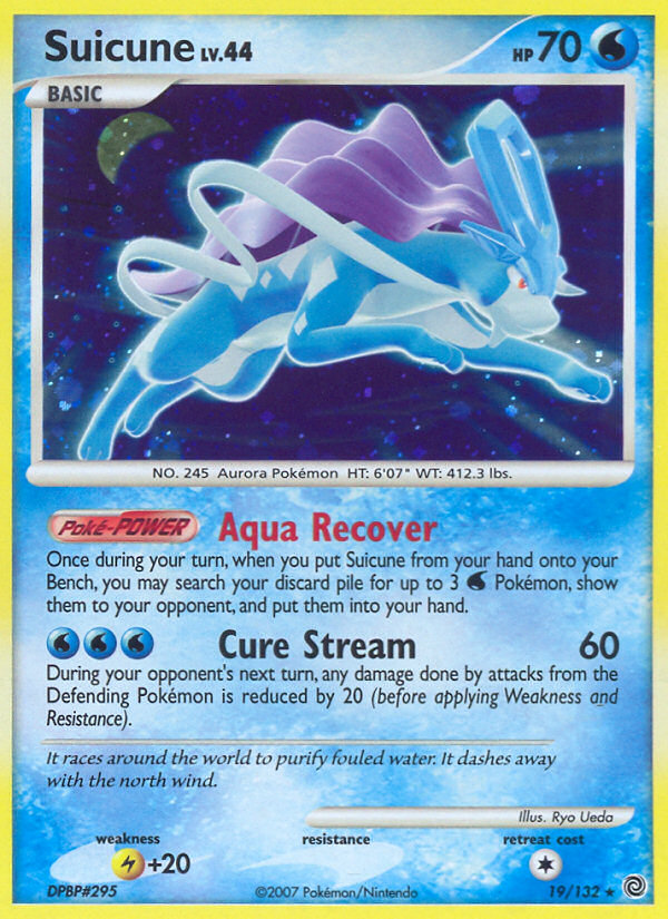 Suicune — Miscellaneous Cards & Products #019/132