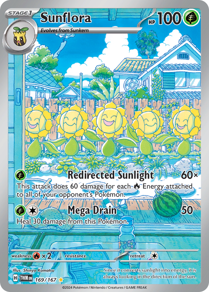 Sunflora — SV06: Twilight Masquerade #169/167