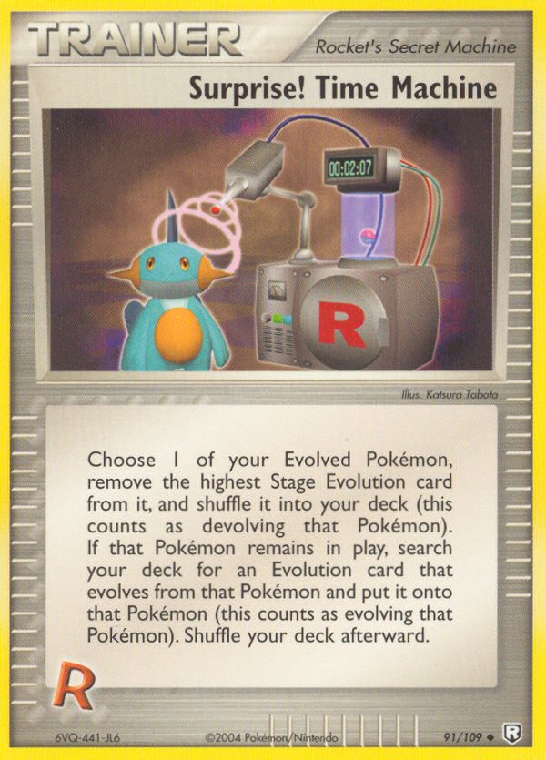 Surprise! Time Machine — Team Rocket Returns #91/109
