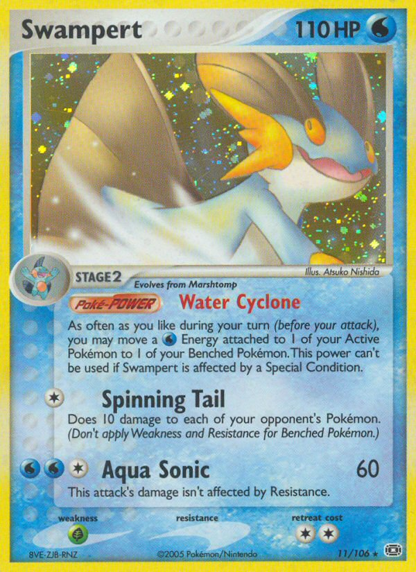 Swampert — Deck Exclusives #011/106