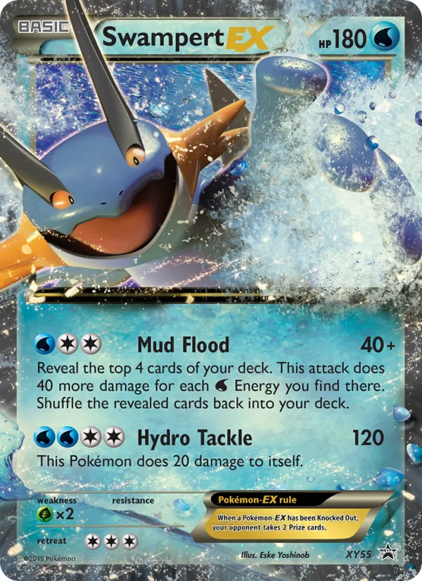 Swampert EX — XY Promos #XY55