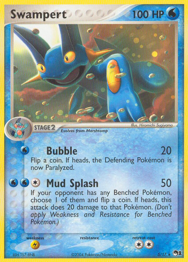 Swampert — POP Series 1 #005/017