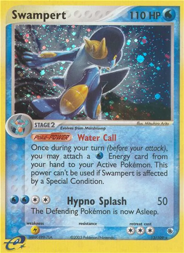 Swampert — Ruby and Sapphire #13/109