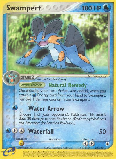 Swampert — Ruby and Sapphire #23/109