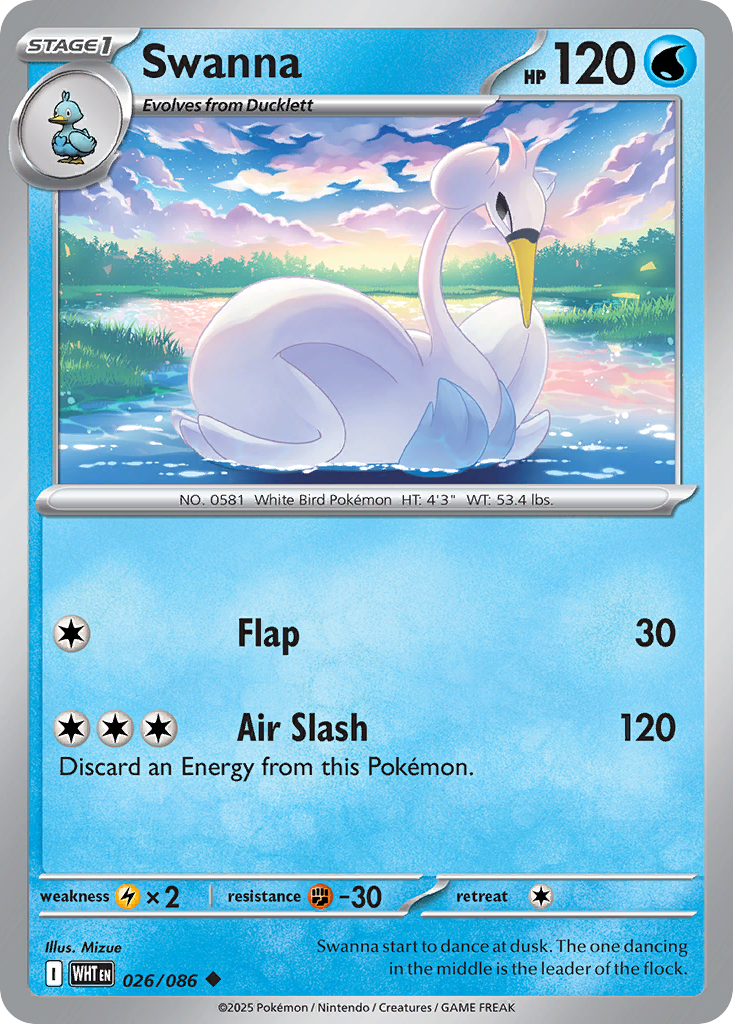 Swanna — SV: White Flare #026/086
