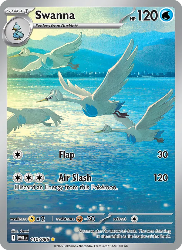 Swanna — SV: White Flare #110/086